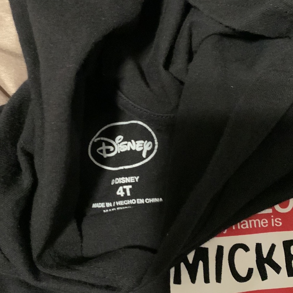 4T mickey hoodie shirt - Picture 2 of 3